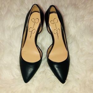 Jessica Simpson Black 3 1/2 inch Heels